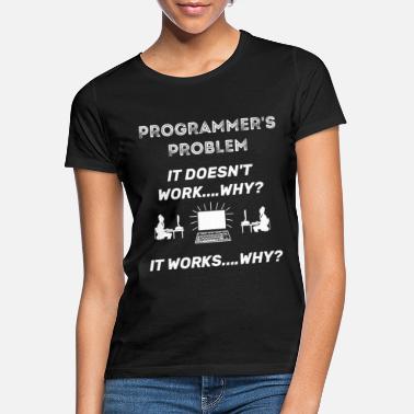 Fun Bekend programmeerprobleem met FUN - Vrouwen T-shirt