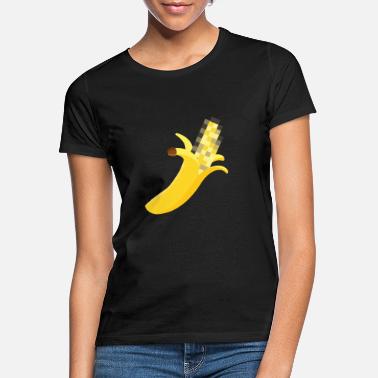Phallus Pixelated Banana Penis Pixel Art Art Phallus - Women&#39;s T-Shirt