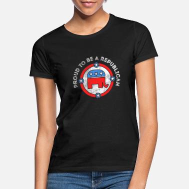 Republikaanit Ylpeä olla republikaanien poliittisten vaalien äänestys - Naisten t-paita