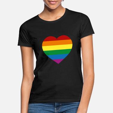 Lgbt Rainbow Flag :) - Koszulka damska