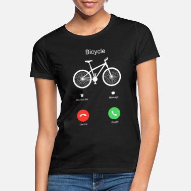 Rower Sport Rower rowerowy Sport MTB Call Funny Gift Idea - Koszulka damska