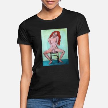 Sexy Girl punapää tyttö 3 - Naisten t-paita