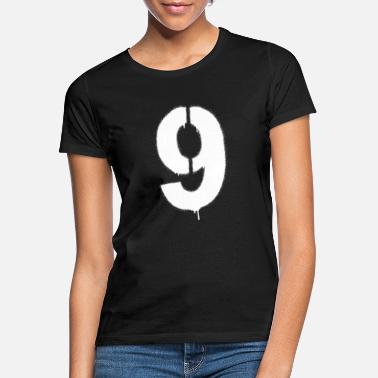 Antall Numre Som Er 9 - T-skjorte for kvinner