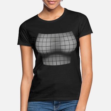 Złudzenie Optyczne Koszula powiększająca piersi - Koszulka damska