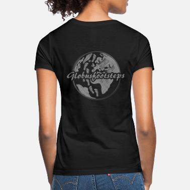 Globus Globus fotspor - T-skjorte for kvinner