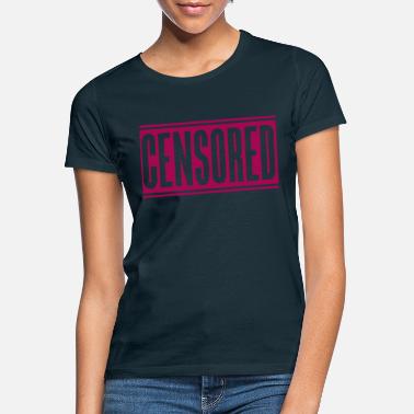 Streetwear censurerade streetwear - T-shirt dam