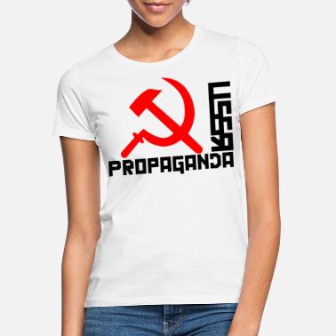 Propaganda Propaganda czarna - Koszulka damska