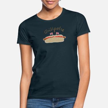 Trekull Grillpølse - T-skjorte for kvinner