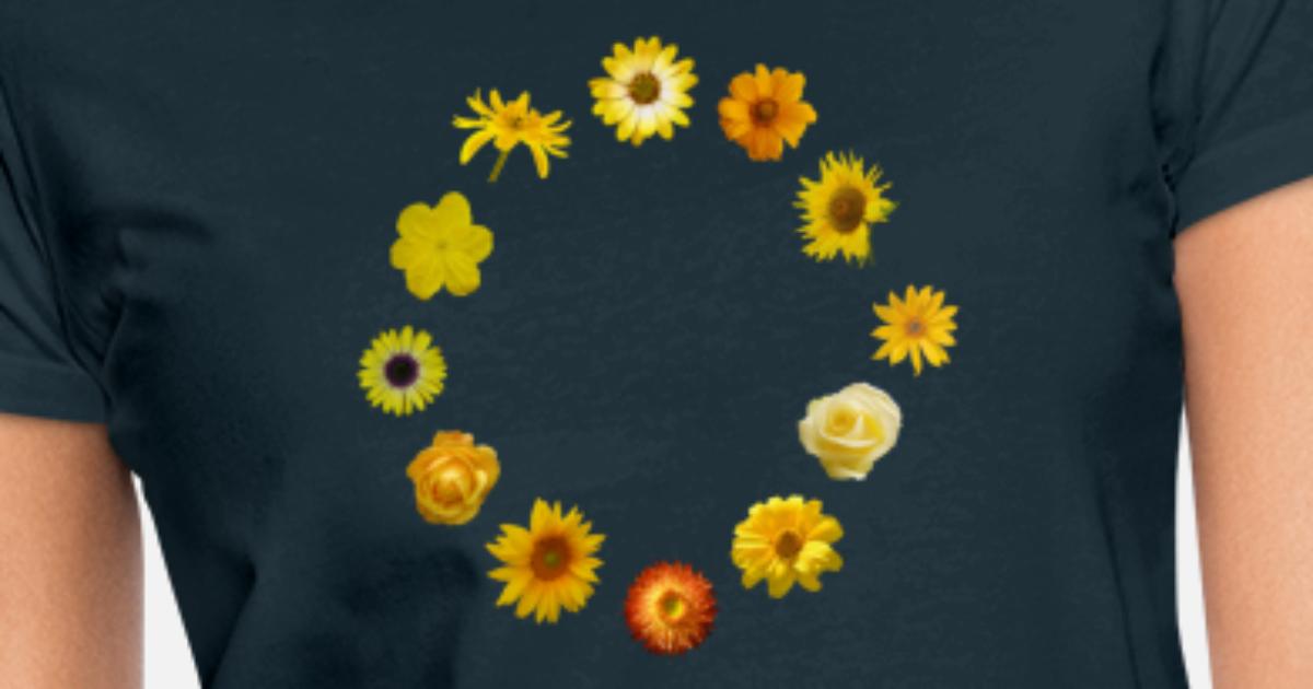 capsule stapel kans Europa, Blume, Toleranz, EU, Flagge, Europaflagge' Frauen Slim Fit T-Shirt  | Spreadshirt