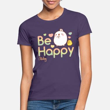 Molang Piu Piu Be Happy - Frauen T-Shirt