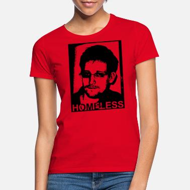 Hjemløse Snowden hjemløse 03 - T-skjorte for kvinner
