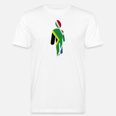 Sud Indicateur de l’Afrique du Sud Figure 3D - T-shirt bio Homme