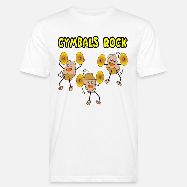 Cymbał Cymbals Rock - Ekologiczna koszulka męska