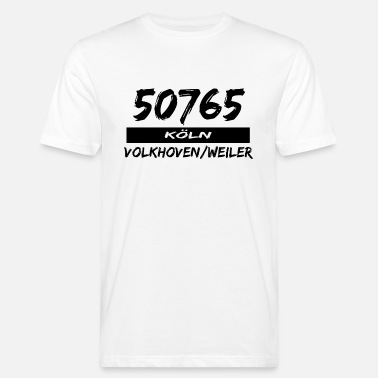 Stadtteil 50765 Köln Volkhoven Weile - Männer Bio T-Shirt