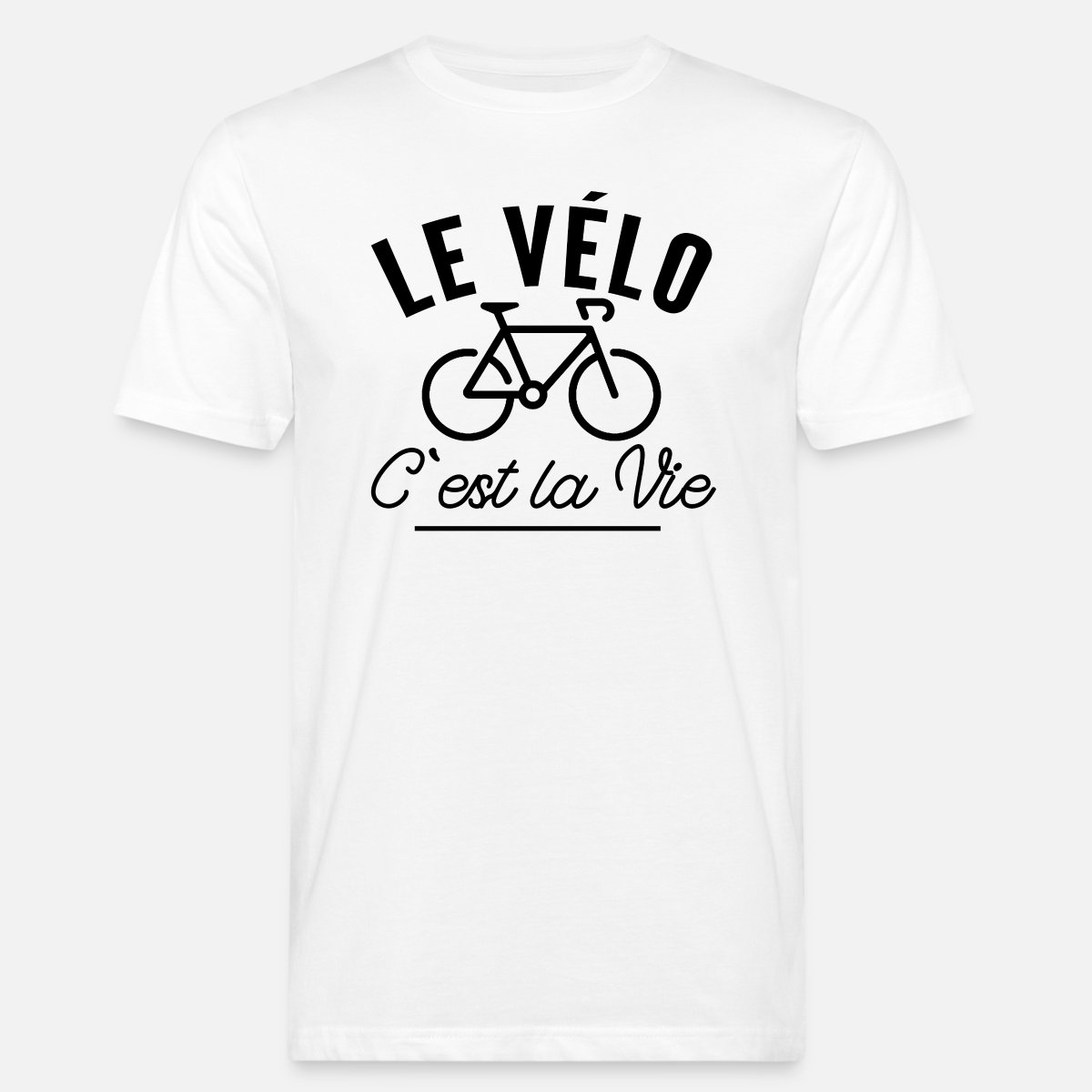 Bleu Denim Heather- Taille L Anniversaire Cadeau pour homme T-shirt L Bleu Homme V/élos Bicyclettes