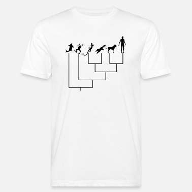 Arbre Généalogique People Evolution Arbre généalogique Darwin Paléontologie - T-shirt bio Homme