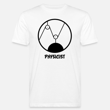 Dozent Fysikeren - fysiker - Økologisk T-skjorte for menn