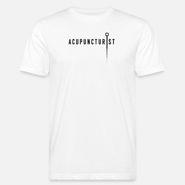 Nadel Akupunkturist Nadel - Männer Bio T-Shirt