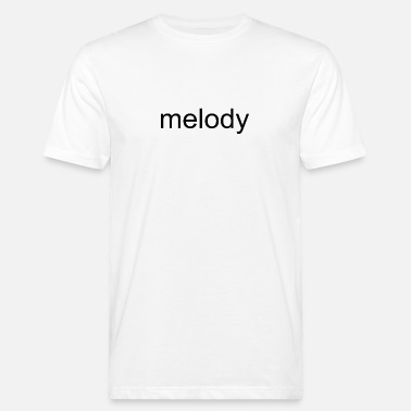 Melodi melodi - melodi - Økologisk T-skjorte for menn