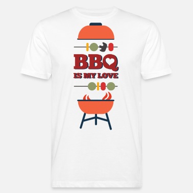 Bbq Grilling gift - Men’s Organic T-Shirt