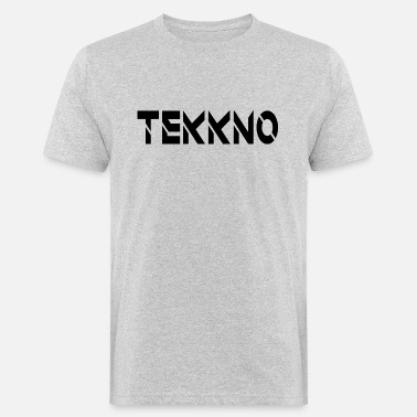 Tekkno tekkno - Økologisk T-skjorte for menn