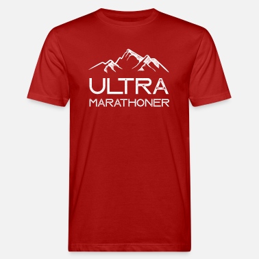 Ultrakjører Ultra Marathoner - Økologisk T-skjorte for menn