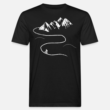 Mountainbiker Mountainbike - Männer Bio T-Shirt