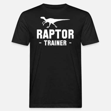 Trainer Raptor Trainer Geschenk Dinosaurier - Männer Bio T-Shirt