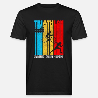 Wheat Beer triathlon, triathlon, triathlon humor - Men’s Organic T-Shirt