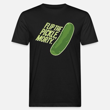 Rick Et Morty Cornichon Flip The Pickle - T-shirt bio Homme