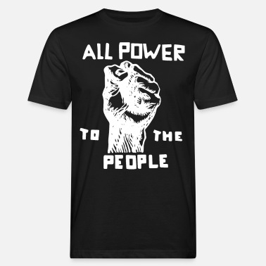 Protest Protest-Zeichen - Männer Bio T-Shirt