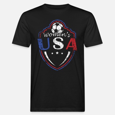 League Game Women&#39;s USA Soccer Team America T-shirt Design - Men’s Organic T-Shirt
