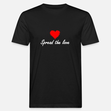 Spre Spre kjærligheten - Økologisk T-skjorte for menn
