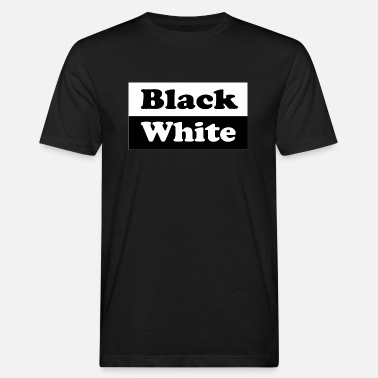 Black And White Black and White - Men’s Organic T-Shirt