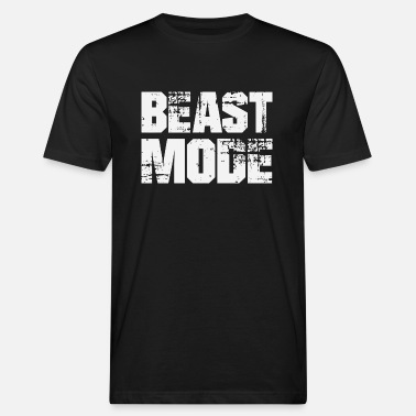 Beast Mode BEAST MODE - Økologisk T-skjorte for menn