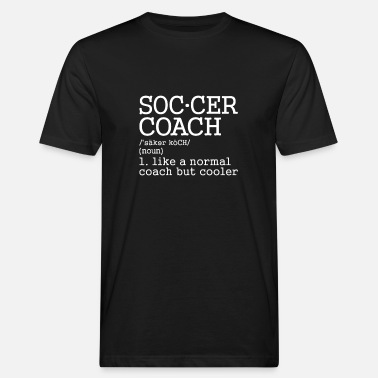 Soccer Soccer - Soccer - Coach - Men’s Organic T-Shirt