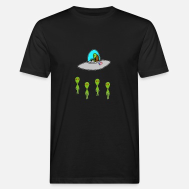Hyökkäys Alien-hyökkäys - Miesten luomu t-paita