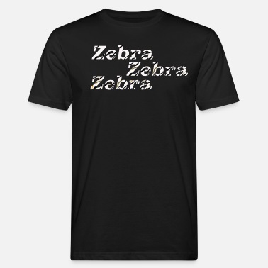 Sebra Sebra sebra sebra - Økologisk T-skjorte for menn