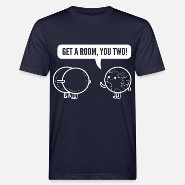 Sonnenfinsternis Erhalten Sie einen Raum Freund oder Freundin Gesch - Männer Bio T-Shirt