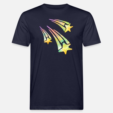 Stjerneskudd stjerneskudd - Økologisk T-skjorte for menn