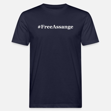 Wikileaks #FreeAssange - Männer Bio T-Shirt