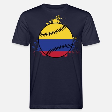 Ecuador ECUADOR BASEBALL - Økologisk T-skjorte for menn