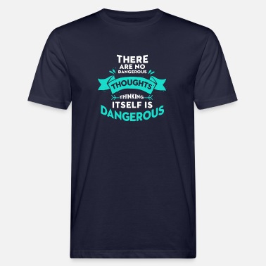 Filosof filosof - Økologisk T-skjorte for menn