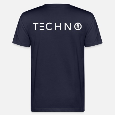 TECHNO - T-shirt bio Homme