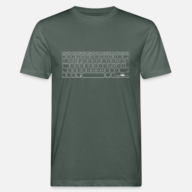 Pc PC-keyboard - Men’s Organic T-Shirt