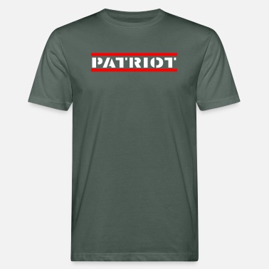 Patriotique Patriote - Je suis un patriote - T-shirt bio Homme