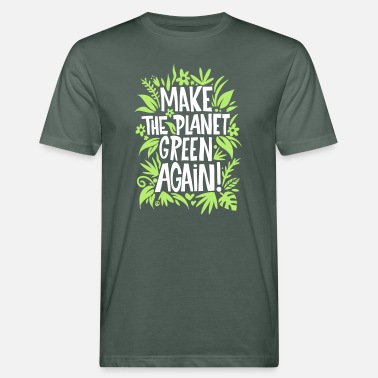 green planet - Männer Bio T-Shirt