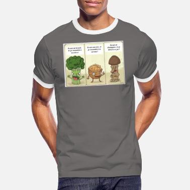 Blague Blague entre legumes - T-shirt contrasté Homme