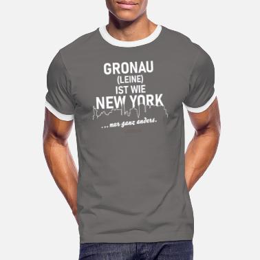 Leine Gronau Leine - Männer Ringer T-Shirt