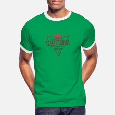The Golden State California - The Golden State - Men&#39;s Ringer T-Shirt